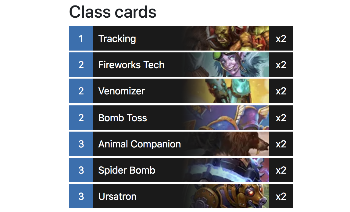 A screenshot of the final project